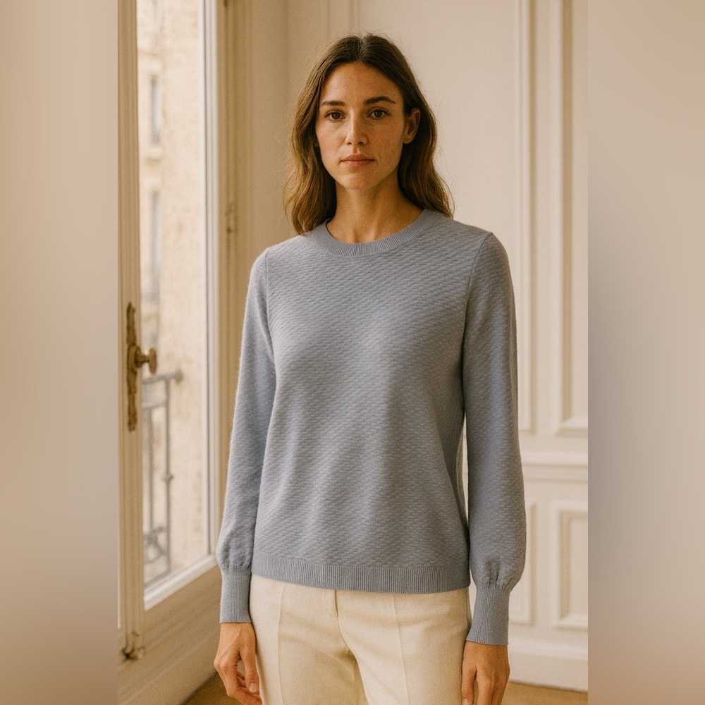 Modström Crewneck Sweater Periwinkle Size S